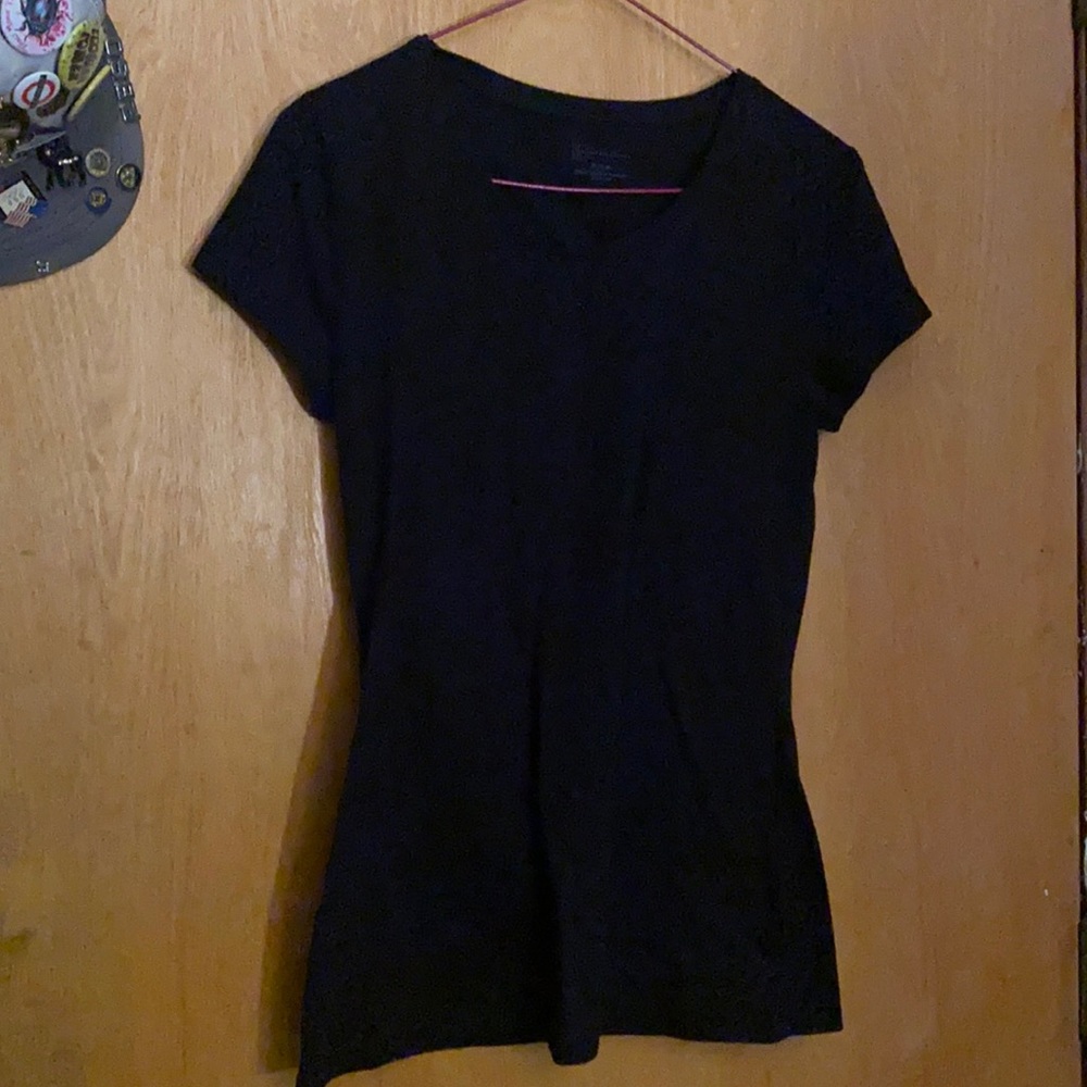 black shirt